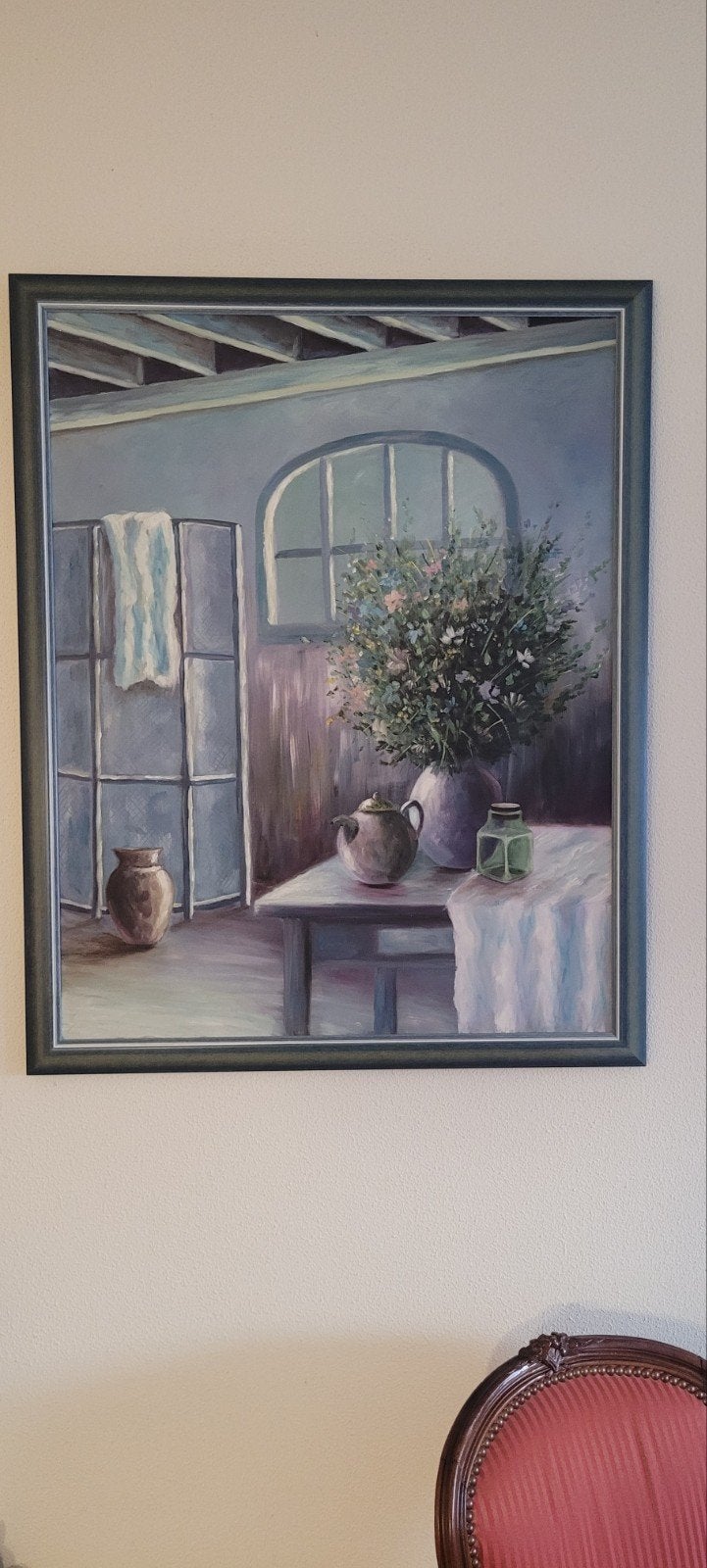 Schilderij, olieverf, Ophalen, Schilderij, Minder dan 50 cm