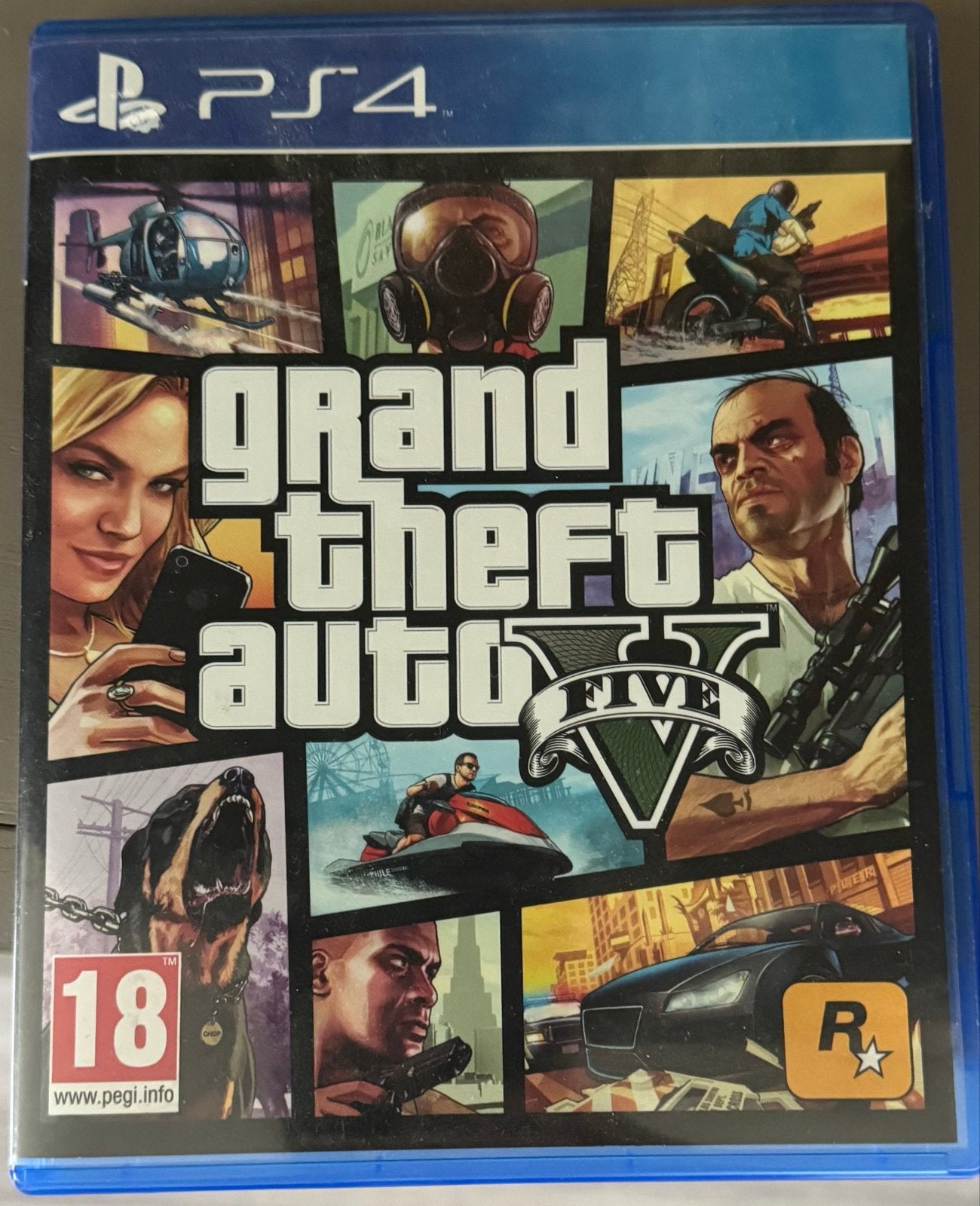 Grand Theft Auto V (GTA 5) PS4 - Zo goed als nieuw, Avontuur en Actie, Online, Vanaf 18 jaar, 1 speler