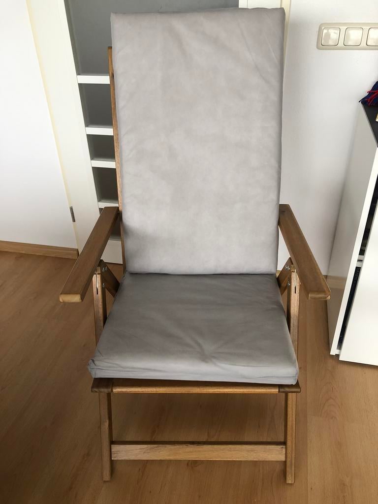 Tuinstoel opvouwbaar, Ophalen, Nieuw, Hout, Verstelbaar