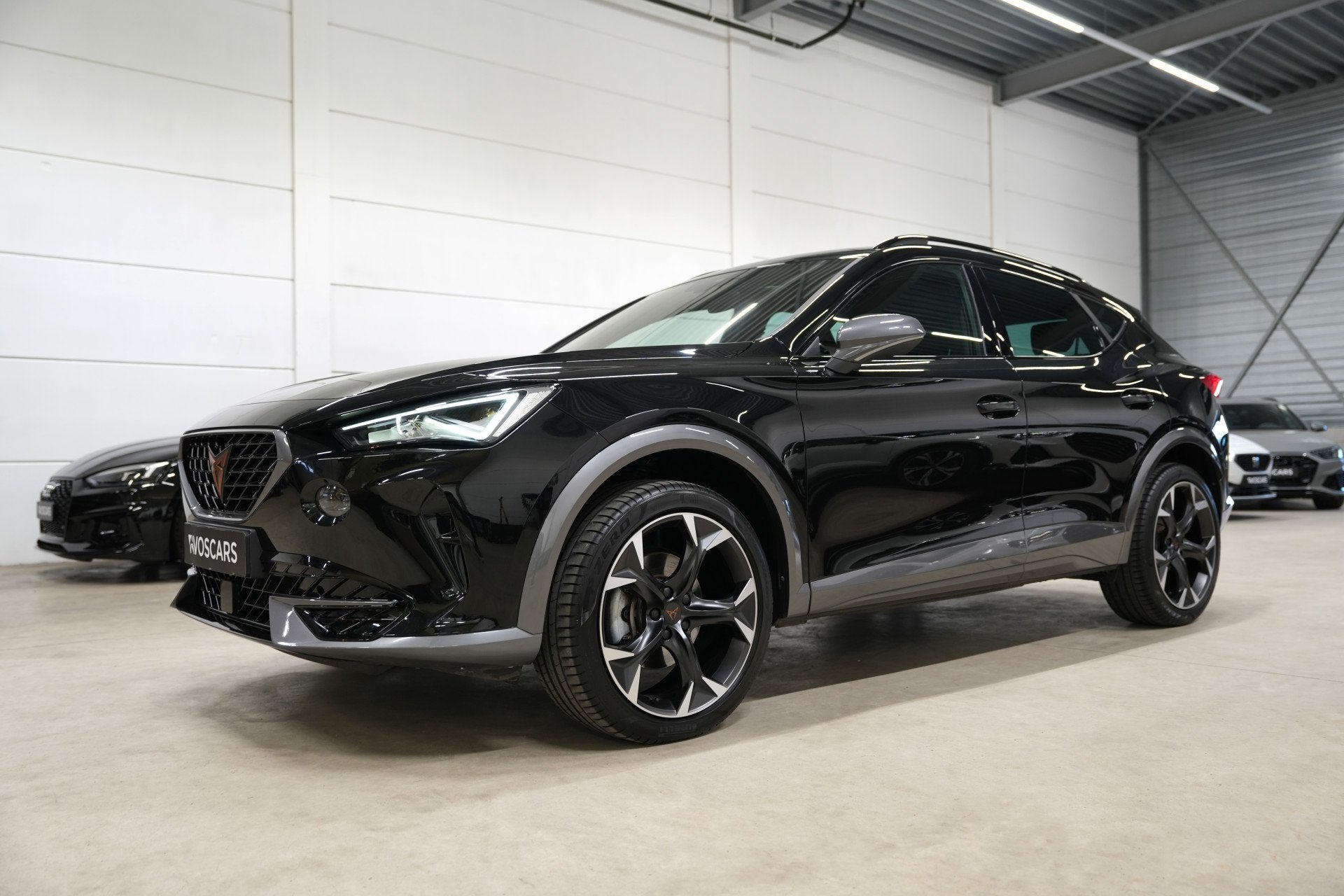 CUPRA Formentor 1.5 TSI * Kuipstoelen - Camera - Keyless - S, 15 km/l, 4 cilinders, Leder en Stof, Zwart