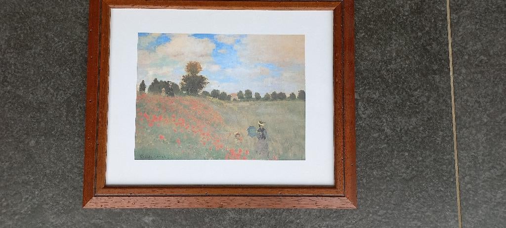 Schilderij(print) van Gogh, Minder dan 50 cm, Ophalen of Verzenden, Minder dan 50 cm, Print