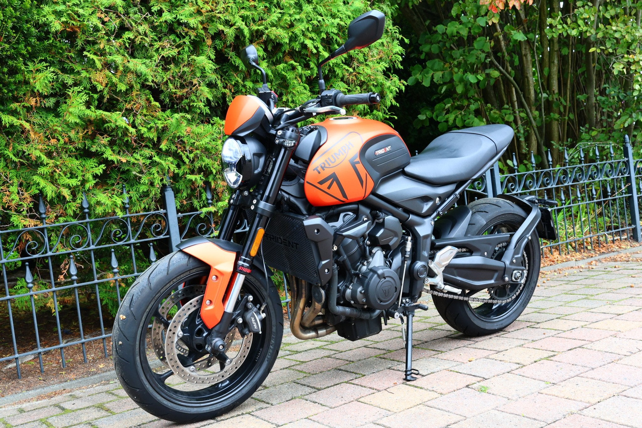 Triumph TRIDENT 660 ABS MIVV EXHAUST (bj 2023), Motoren, Motoren | Triumph, LED Verlichting, Meer dan 35 kW, Naked bike, 660 cc