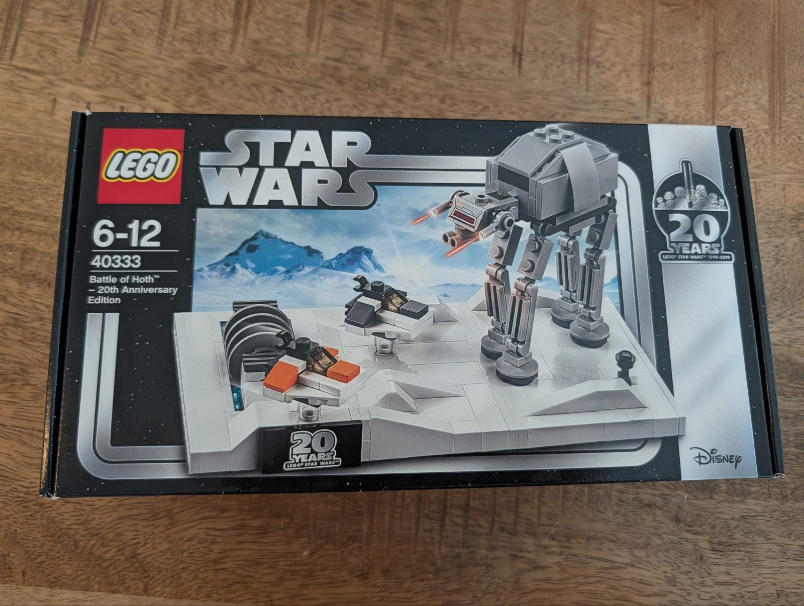 LEGO Star Wars 40333 - Battle of Hoth - 20th Anniversary, Star Wars, Ophalen of Verzenden, Zo goed als nieuw, Complete set