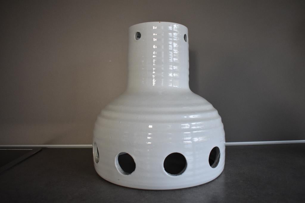 Mobach lamp UFO wit retro vintage design spage age, Ophalen, Overige materialen, Gebruikt, Mobach