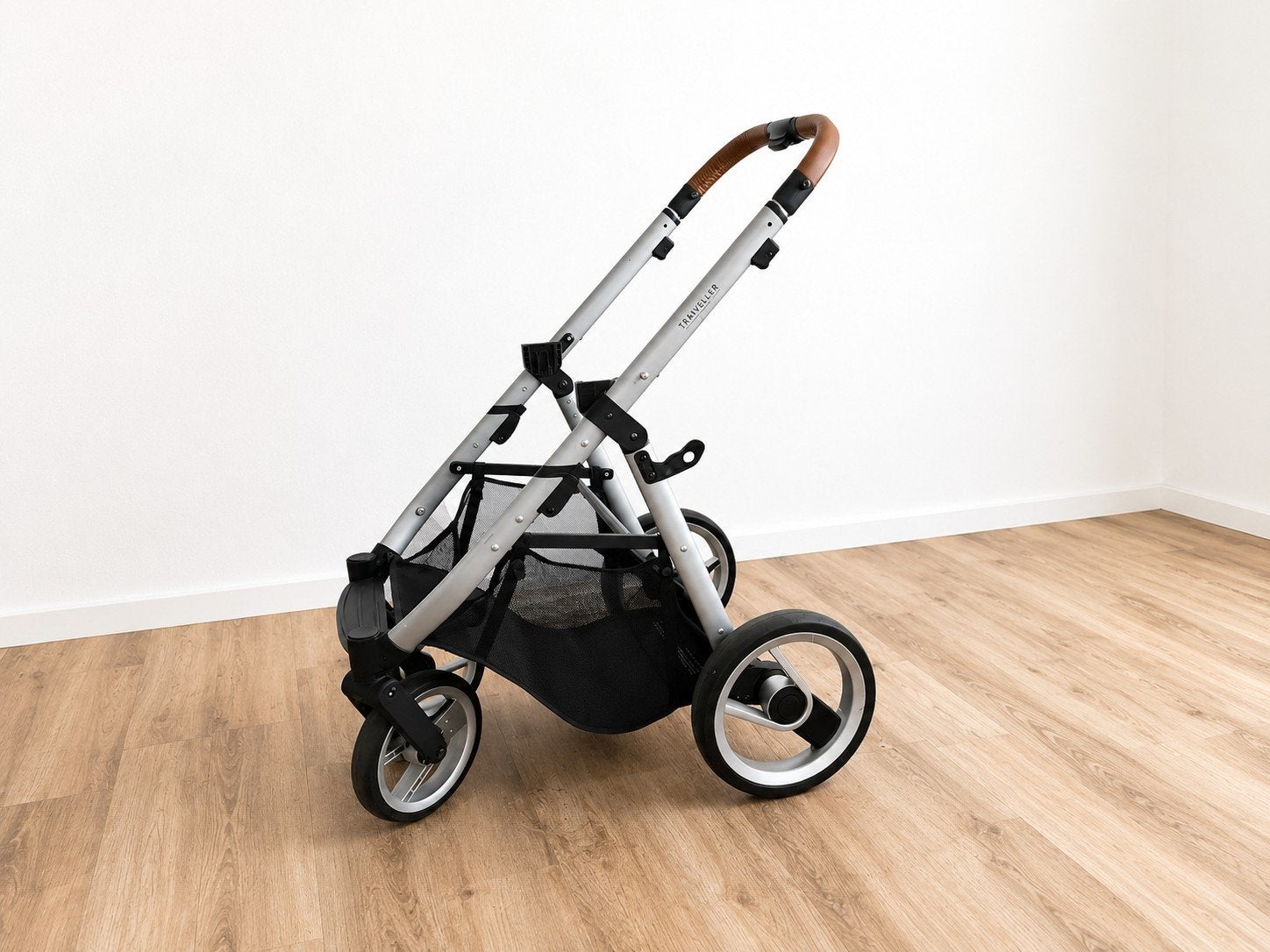 Mutsy Traveller Grey 3-in-1 kinderwagen, Ophalen, Zo goed als nieuw, Combiwagen, Met autostoeltje