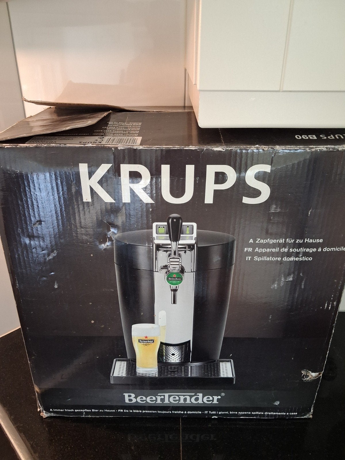 Krups BeerTender B90 thuistap - Nieuw in doos., Witgoed en Apparatuur, Thuistaps, Ophalen, Nieuw, Krups