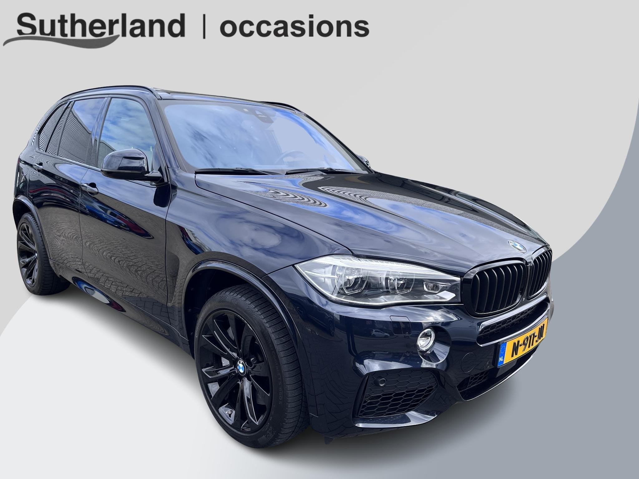 BMW X5 xDrive50i High Executive 7p. 450pk | M Pakket | Elek., Auto's, Automaat, Gebruikt, Zwart, Bedrijf