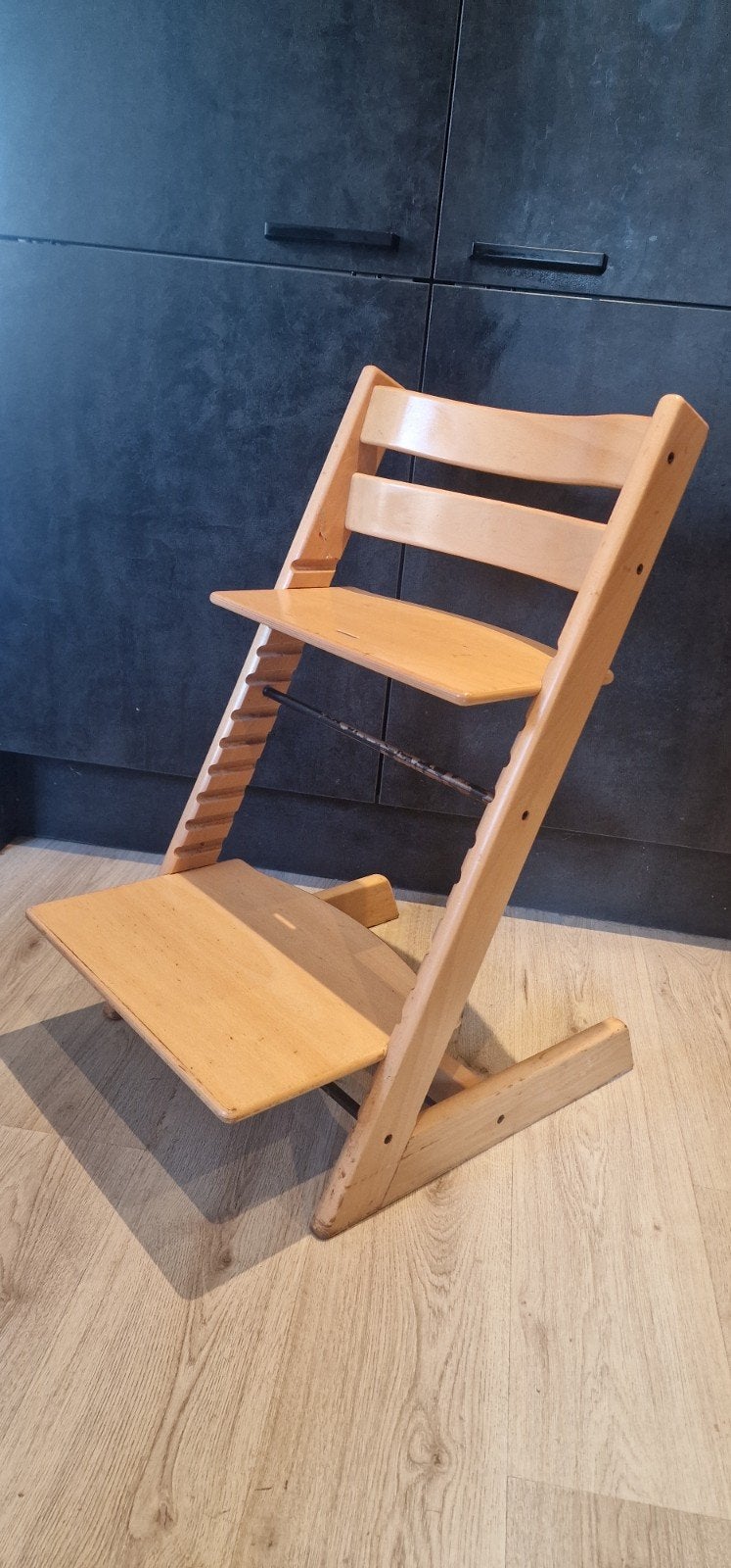 Stokke Tripp Trapp meegroeistoel, Kinderen en Baby's, Ophalen, Gebruikt, Meegroeistoel, Aanschuifbaar