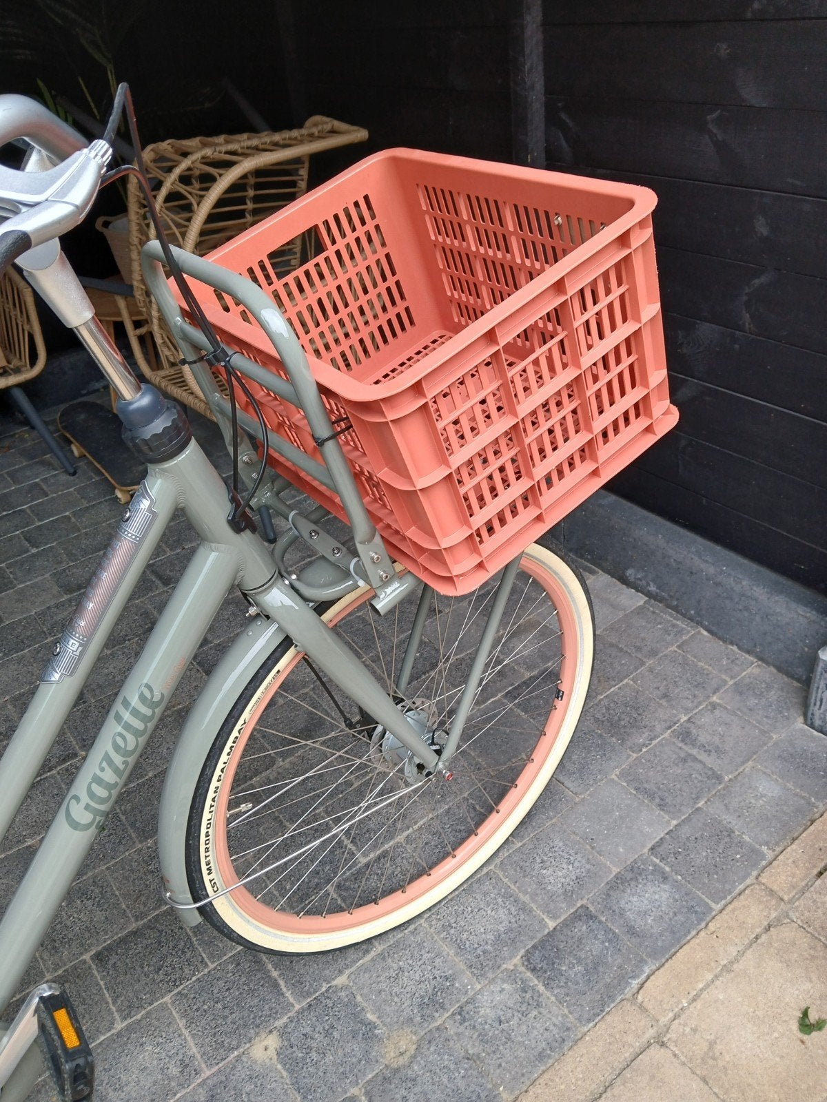 Fietskrat / Fietsmand merk Basil €7,50, Ophalen, Zo goed als nieuw, Basil