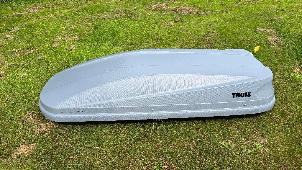 THULE Touring L Titan Aeroskin Dakkoffer skibox, Ophalen, Zo goed als nieuw