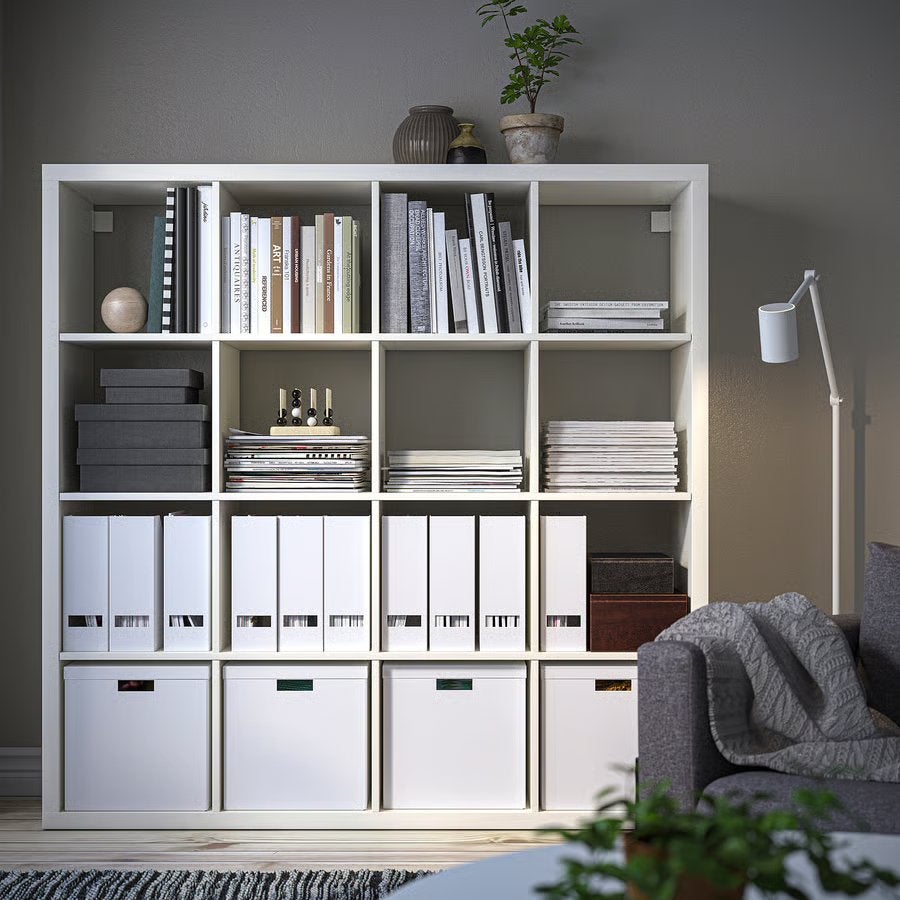 Ikea kallax kast 4x4, Ophalen of Verzenden, Zo goed als nieuw
