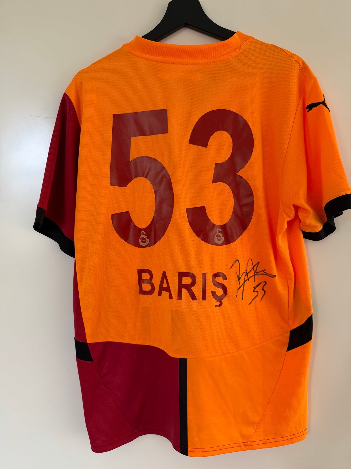 Gesigneerd Galatasaray shirt - Barış Alper Yılmaz #53, Ophalen of Verzenden, Zo goed als nieuw, Shirt