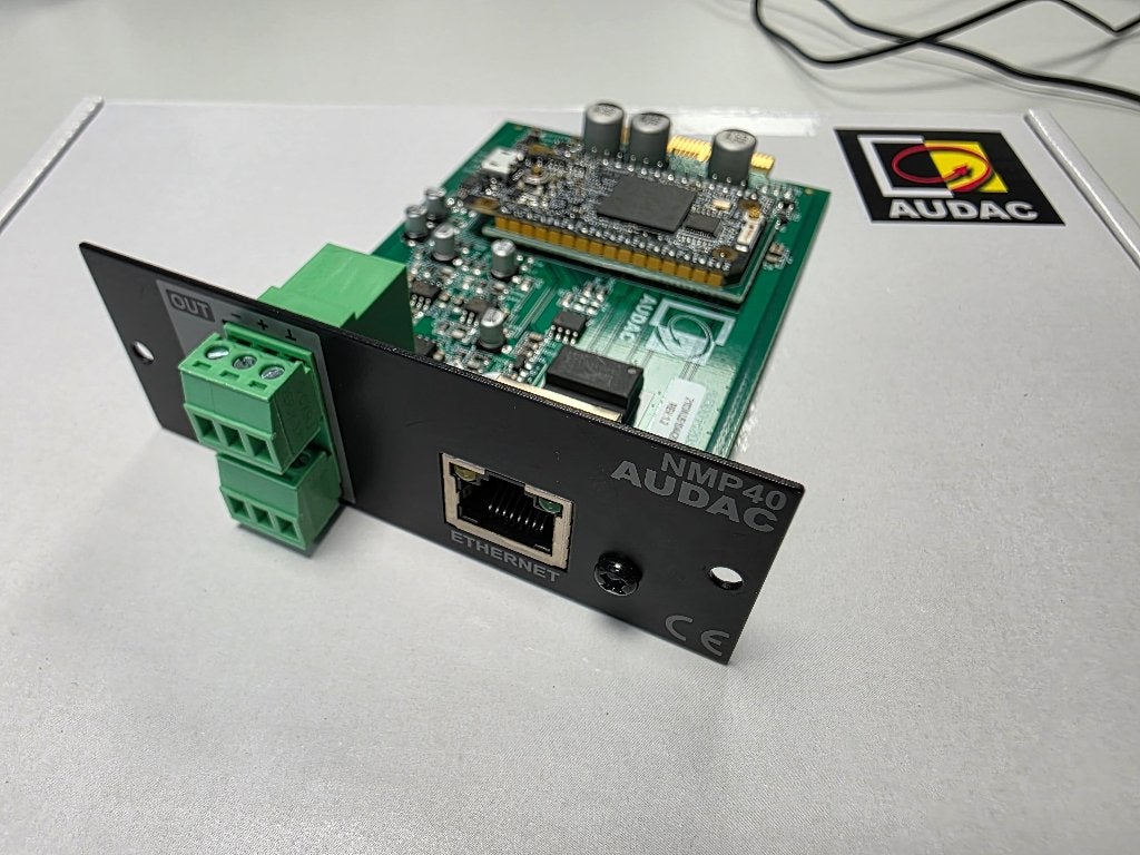 Audac NMP40 module voor XMP44, Ophalen of Verzenden, Gebruikt, Audio