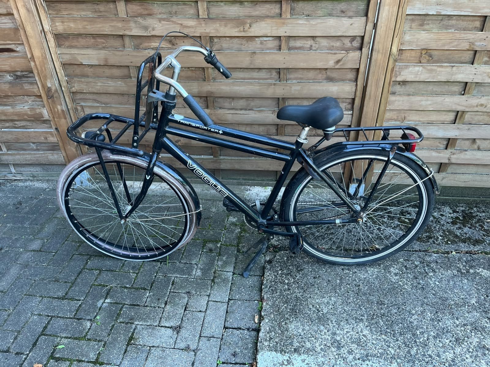 Vogue Transporter+ herenfiets - Nieuwe banden nodig, Terugtraprem, Gebruikt, Versnellingen, Ophalen
