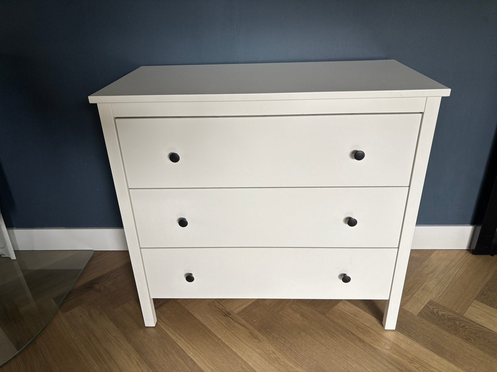 Ladekast Hemnes, Ophalen, 50 tot 100 cm, Zo goed als nieuw, 3 of 4 laden