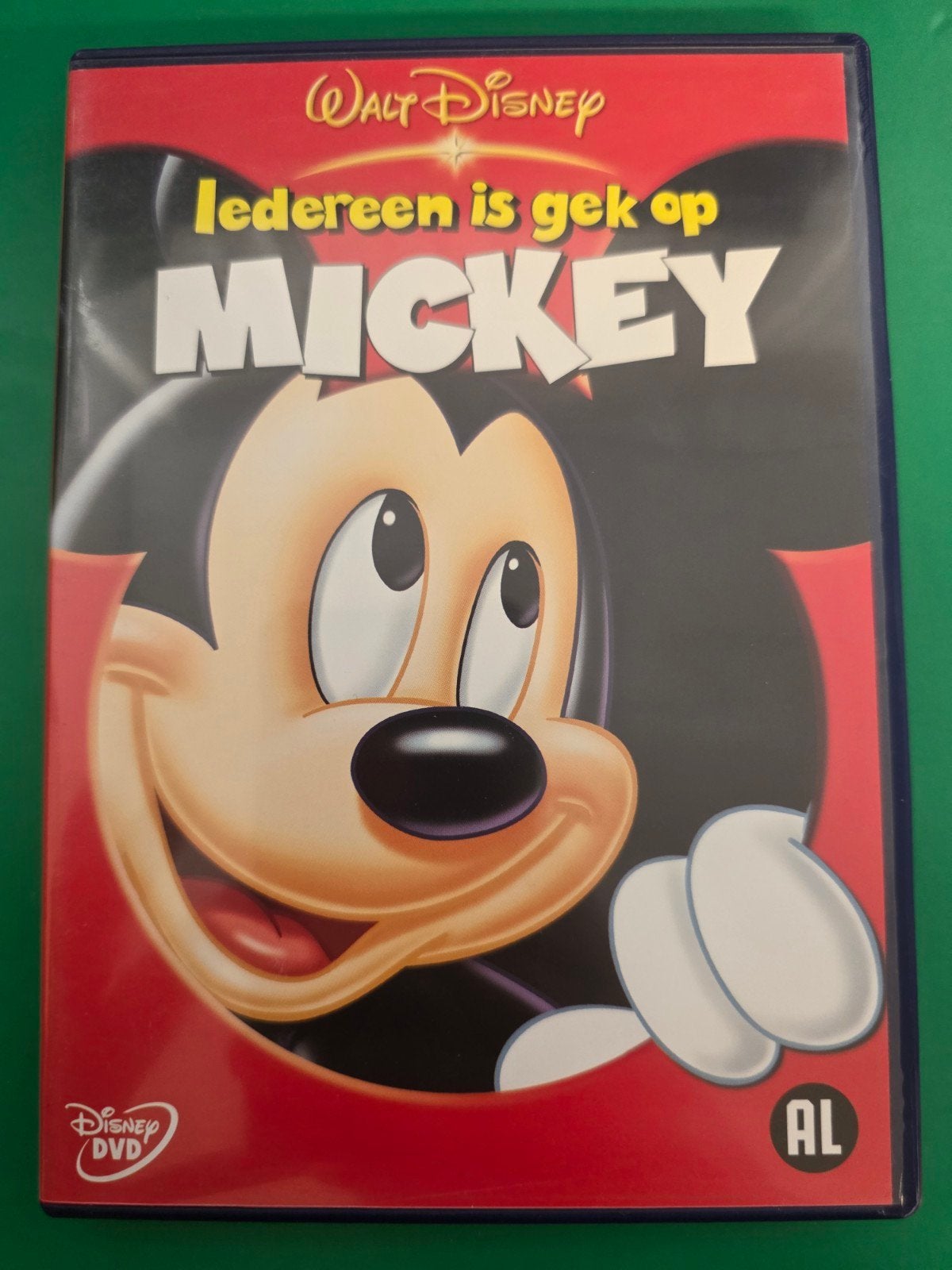 Iedereen is gek op Mickey - Disney DVD, Gebruikt, Alle leeftijden, Ophalen of Verzenden, Komedie