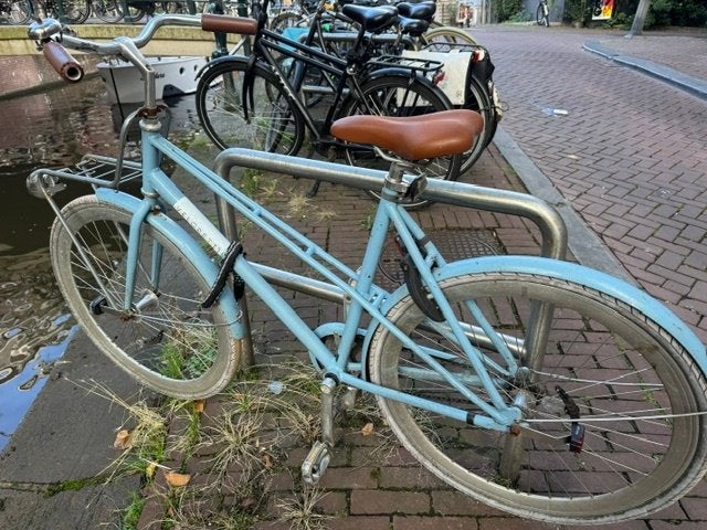 Veloretti womens bike baby blue, Terugtraprem, Gebruikt, 56 cm of meer, Ophalen