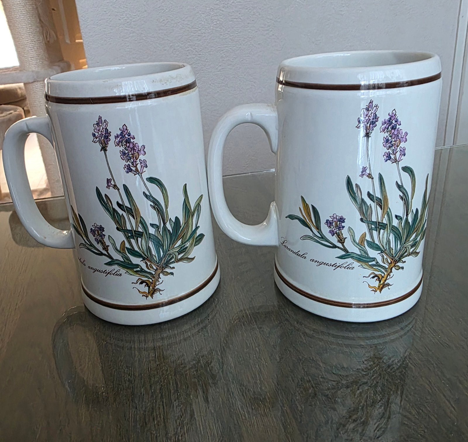Villeroy & Boch Botanica Bierpul 2x, Ophalen of Verzenden, Zo goed als nieuw, Porselein, Overige stijlen