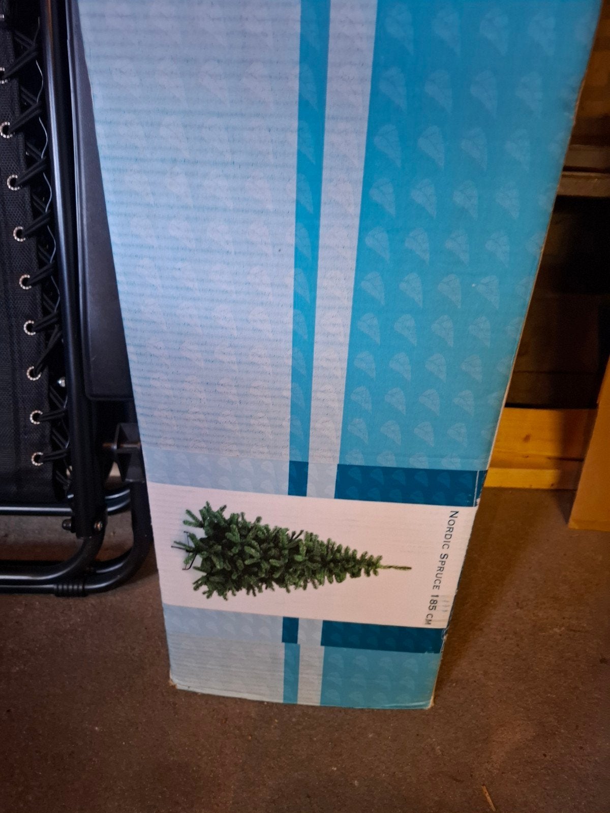kunst kerstboom nog in doos, Diversen, Kerst, Ophalen, Gebruikt