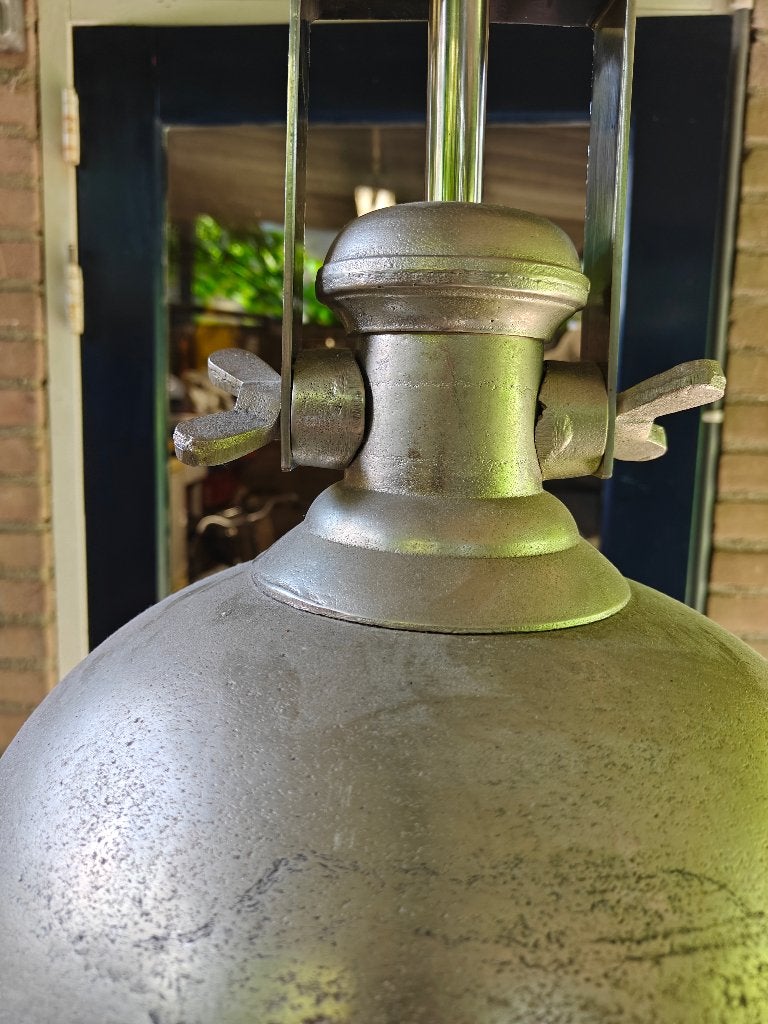 Hanglamp, Ophalen, Zo goed als nieuw, Metaal, Minder dan 50 cm