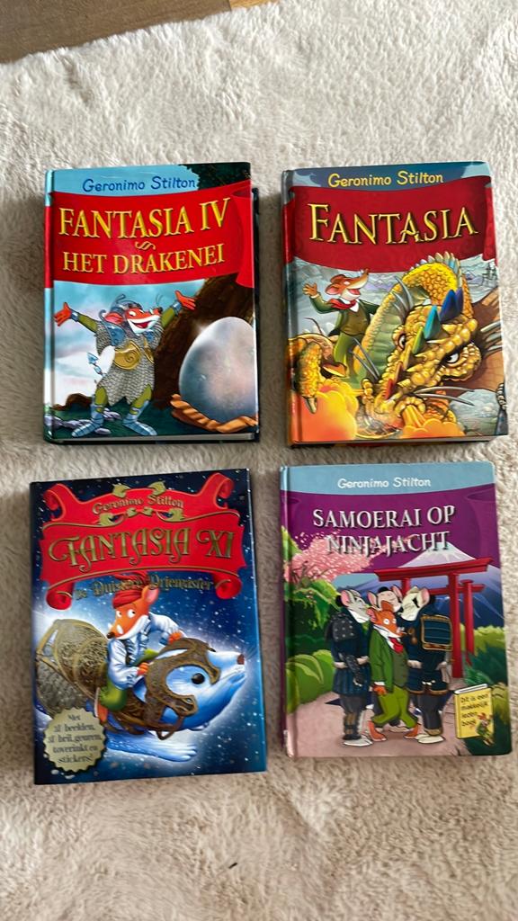 Geronimo Stilton - Fantasia boeken €5 p/s, Fictie algemeen, Geronimo Stilton, Ophalen of Verzenden, Zo goed als nieuw