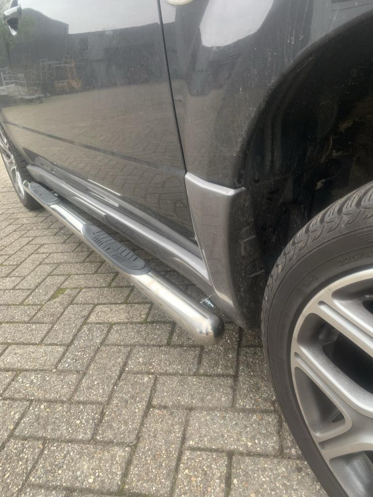 Mitsubishi Outlander Sidebars 70mm met opstapjes, Niet ingevuld, Nieuw, Niet ingevuld, Ophalen