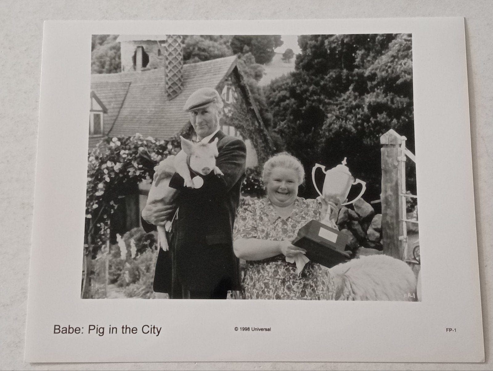 Babe: Pig in the City - Originele Filmpersfoto, Gebruikt, 1980 tot heden, Foto, Ophalen of Verzenden