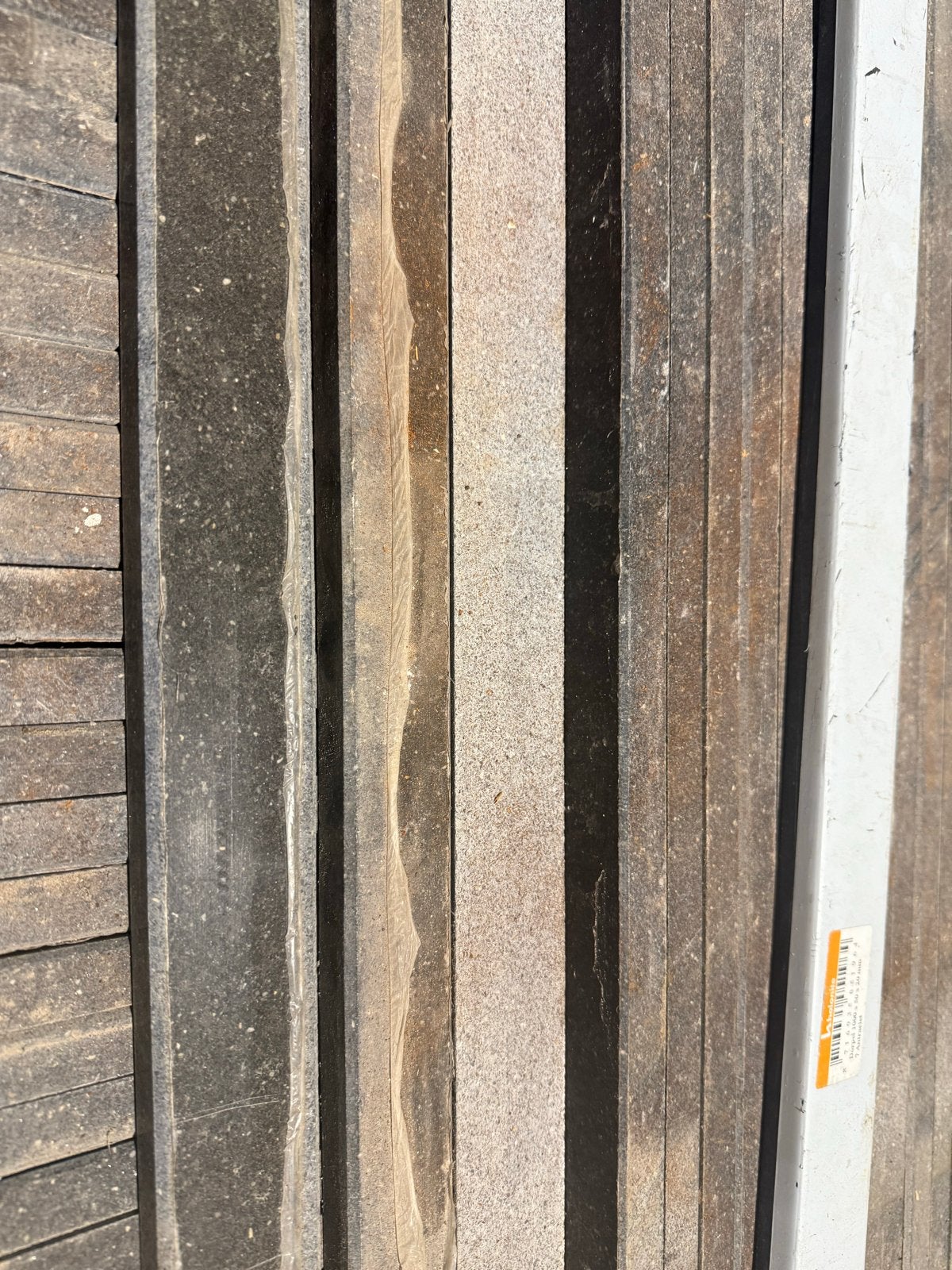 Holonite Dorpel 1000x50x20mm Antraciet, Ophalen, Gebruikt, Overige typen, Composiet