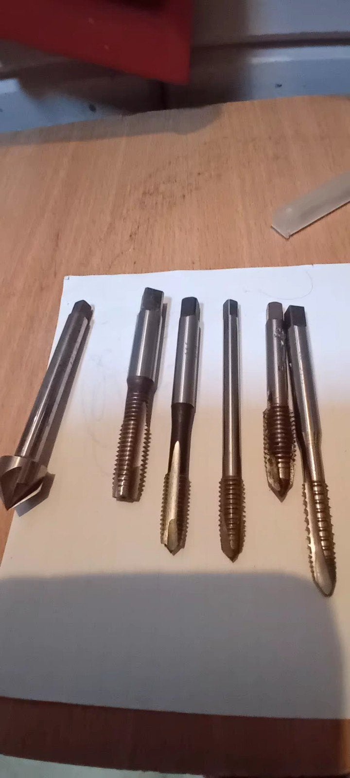 Tap sets, Ophalen of Verzenden, Gebruikt, Snijgereedschap