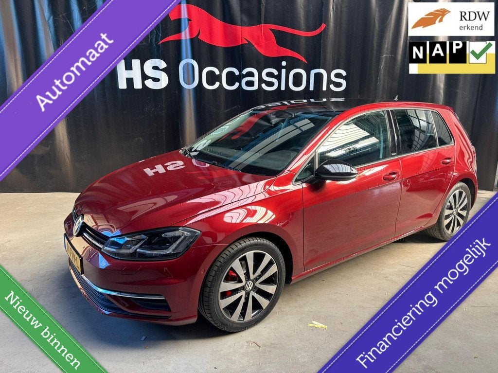 Volkswagen Golf Golf 1,5 TSI BlueMotion Technology btw auto, Auto's, Stof, Bedrijf, 1240 kg, Golf