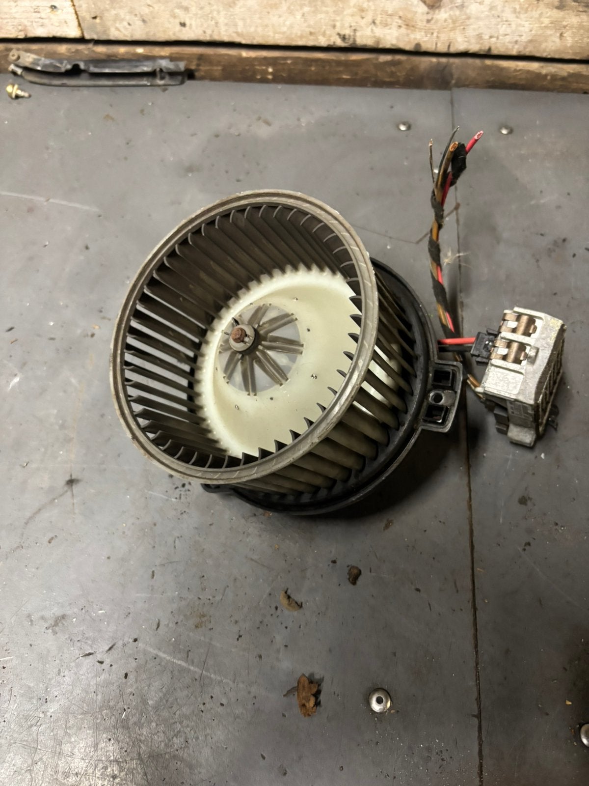 Kachel ventilator, mercedes ml w163, Ophalen of Verzenden, Gebruikt, Mercedes-Benz