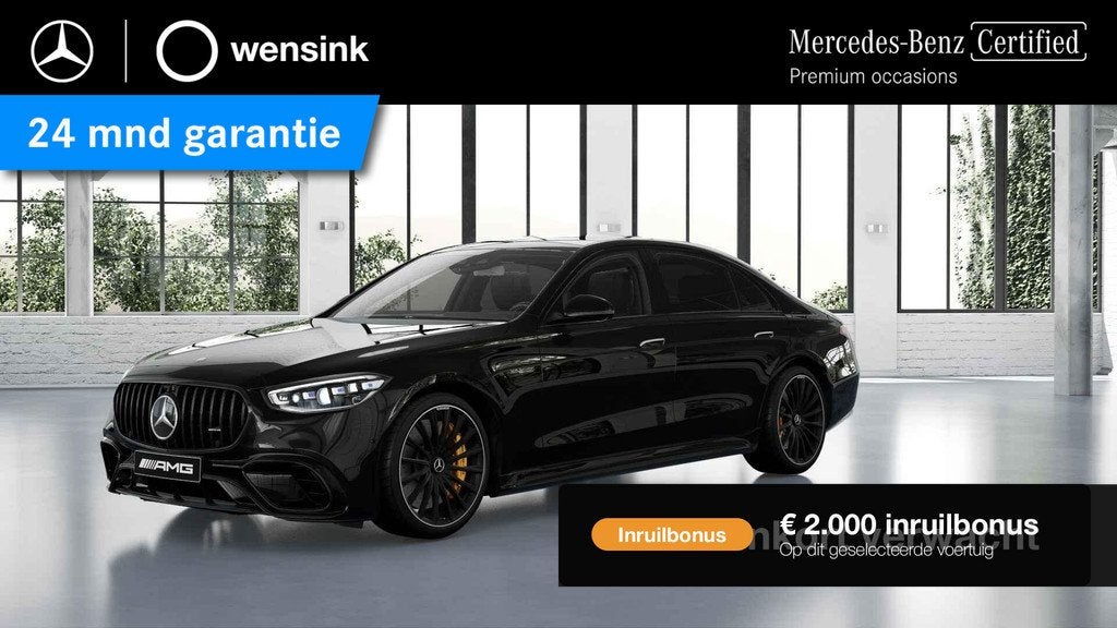 Mercedes-Benz S-klasse AMG 63 S E Performance | Comfort Seat, Auto's, Mercedes-Benz, Bedrijf, Te koop, S-Klasse, 360° camera, 4x4