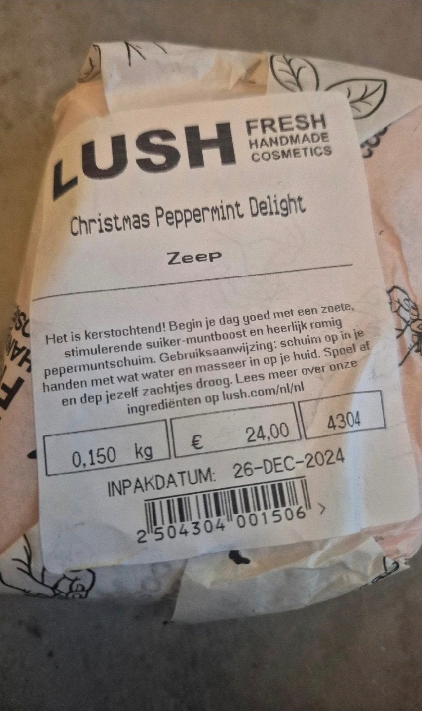 Lush Christmas peppermint delight, Ophalen of Verzenden, Nieuw
