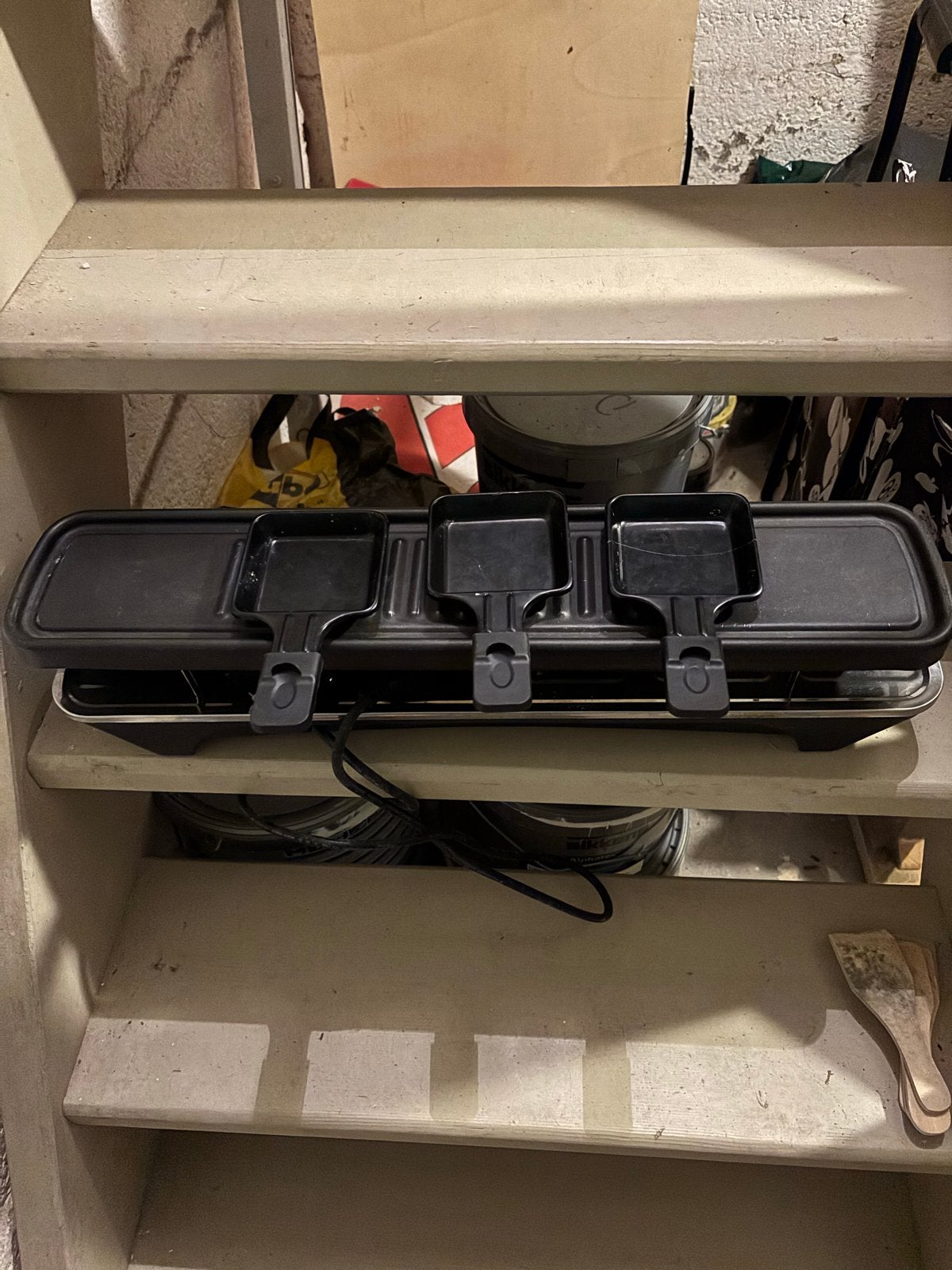 Donna Mini Wokset / Raclette - Geschikt voor 4 personen, Ophalen, Zo goed als nieuw, Minder dan 4 personen