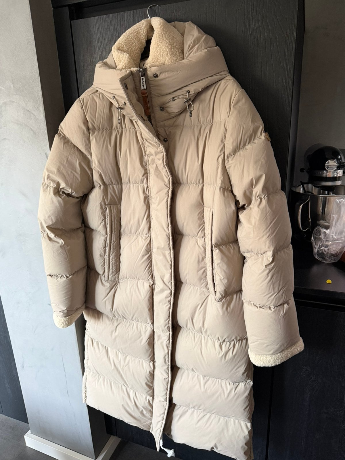Moscow dames jas (nieuw), Ophalen, Nieuw, Maat 46/48 (XL) of groter, Beige