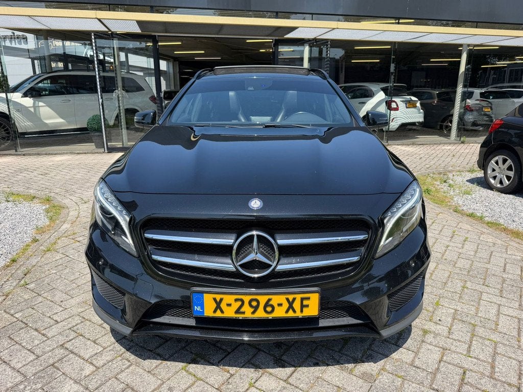 Mercedes-Benz GLA-klasse 250 Ambition, Pano, Navi, Side assi, Auto's, Mercedes-Benz, Gebruikt, 4 cilinders, Zwart, Leder