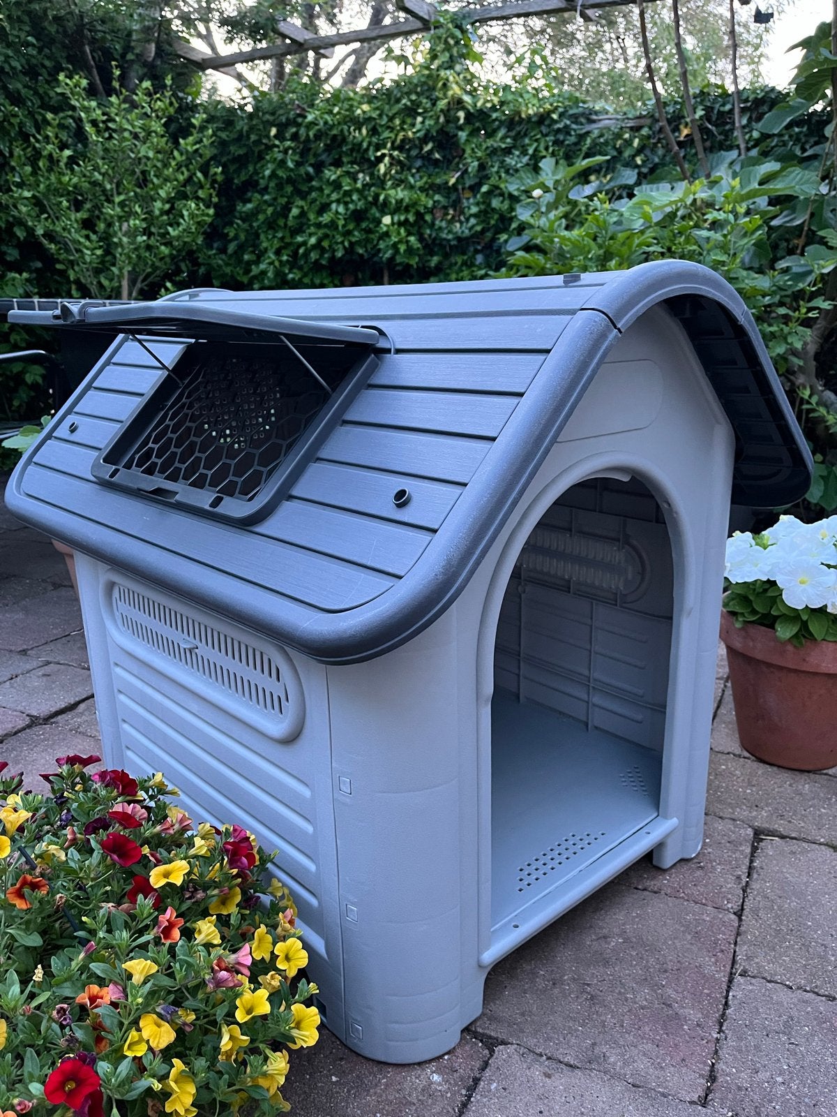 ==MOOI== Hondenhok hondenhuis poezenhuis poezenmand, Dieren en Toebehoren, Hondenhokken, 100 cm of meer, Hondenhok, Ophalen of Verzenden