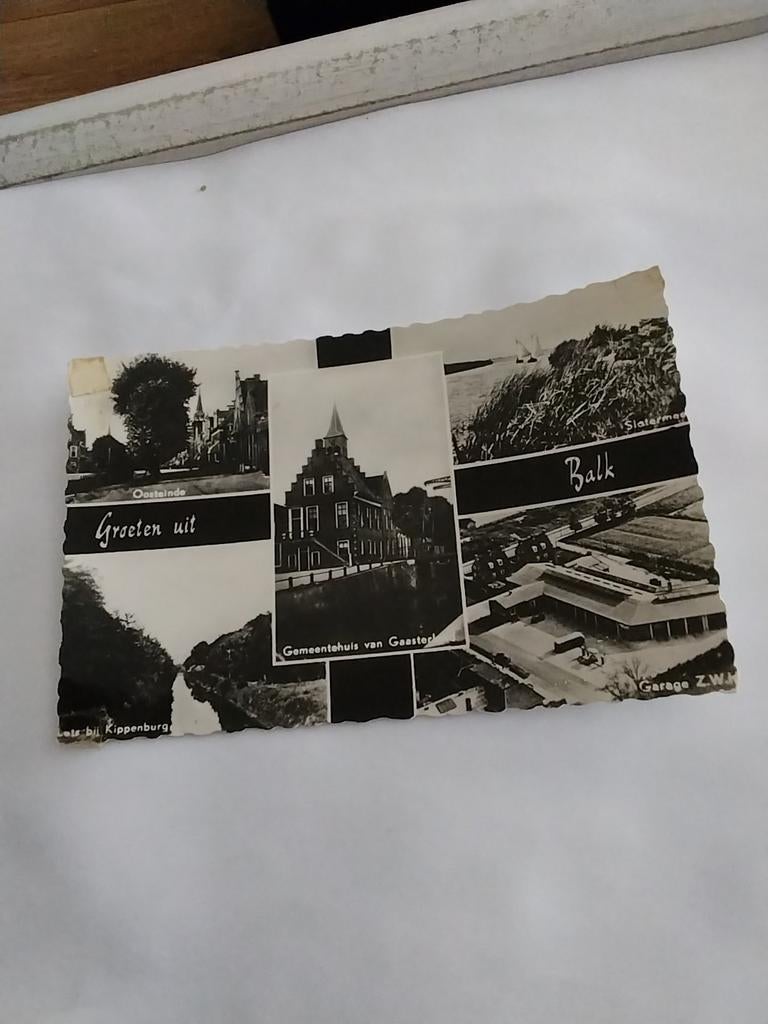 GROETEN UIT BALK. 5 afbeeldingen, Ophalen of Verzenden, 1960 tot 1980, Friesland