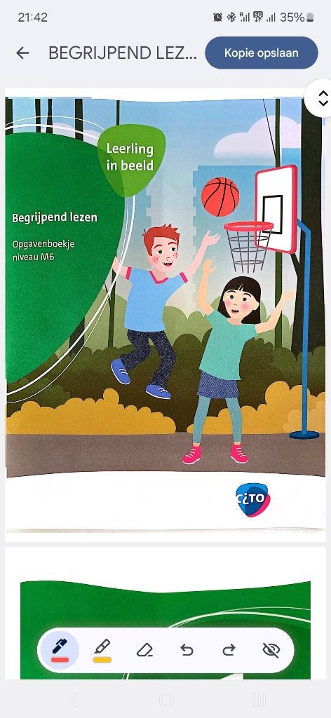 Cito Toets Groep 7M7E NEW, Boeken, Ophalen, Zo goed als nieuw, Overige niveaus, Nederlands