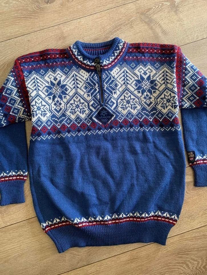 Dale of Norway wollen trui M wool jumper salt lake, -, -, Nieuw, Ophalen of Verzenden