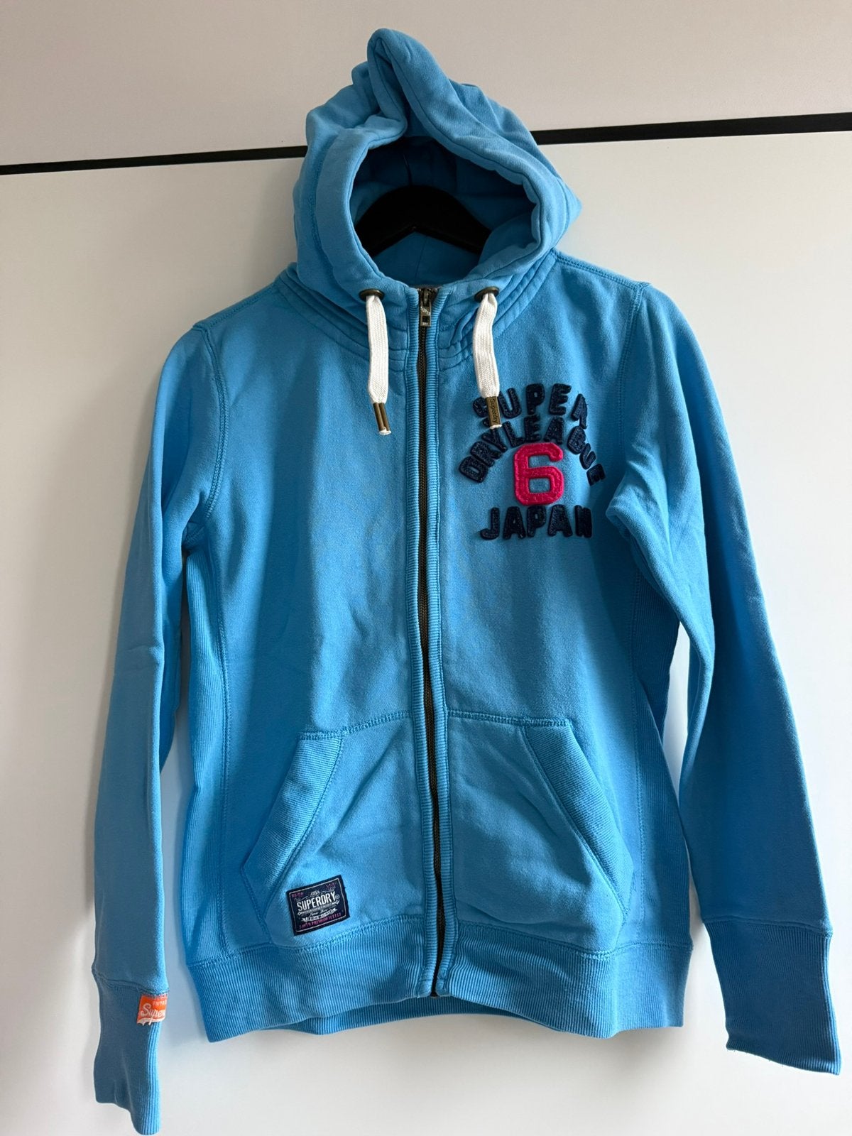 Superdry dames vest, maat M, Ophalen of Verzenden, Gedragen, Maat 38/40 (M), Blauw