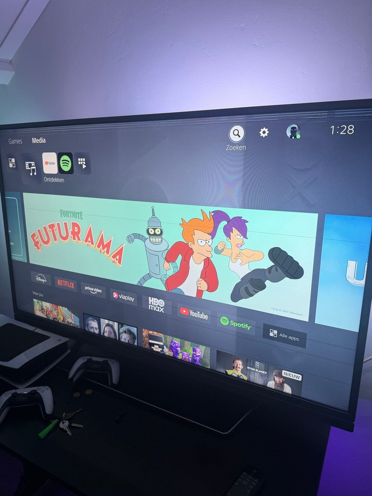 Philips LED TV met Ambilight, Ophalen, Philips, LED, 50 Hz