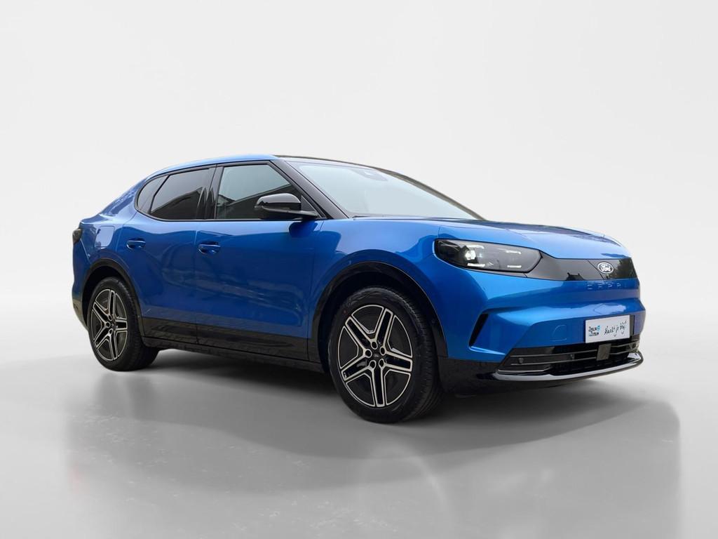 Ford Capri Premium Extended Range RWD 77 kWh | Nieuw te best, Auto's, Automaat, 12 maanden, Achterwielaandrijving, Blauw