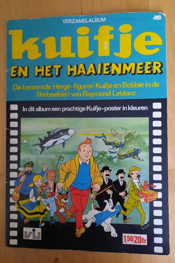 Kuifje en het Haaienmeer - Verzamelalbum, Ophalen of Verzenden