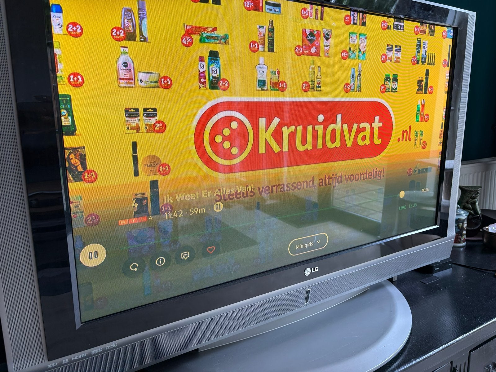 LG Plasma Scherm -, Audio, Tv en Foto, Televisies, Ophalen, Gebruikt, 50 Hz, 100 cm of meer