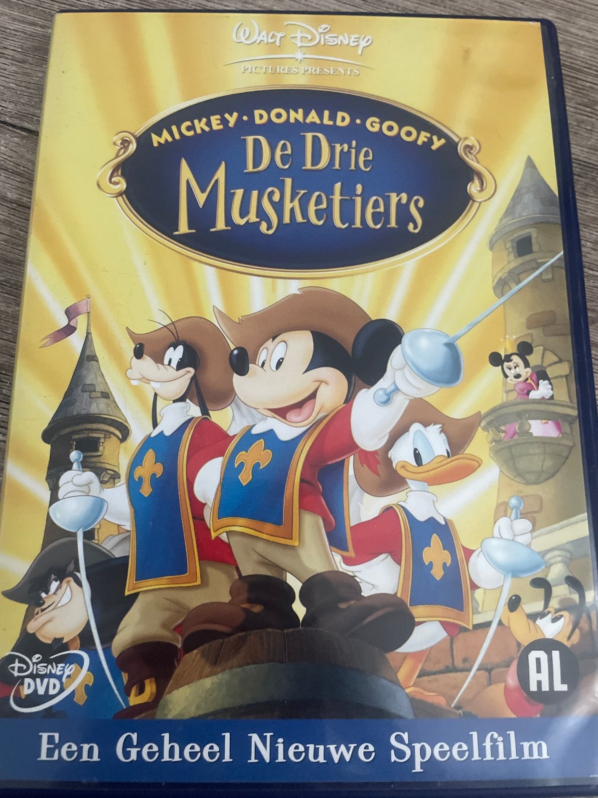 Mickey, Donald, Goofy: De Drie Musketiers (DVD), Bonusmateriaal, Alle leeftijden, Nederlands, Zo goed als nieuw