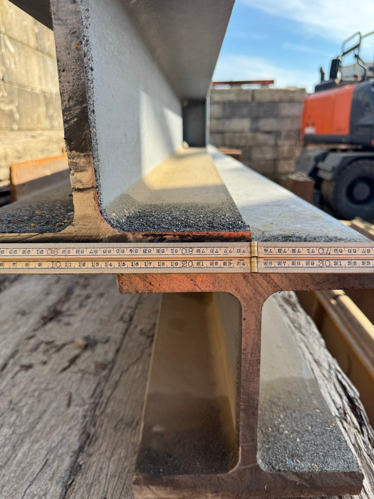 HEM 240 Stalen Balken - Thermisch Verzinkt - 4,90m, Ophalen, Gebruikt, Nvt, Nvt