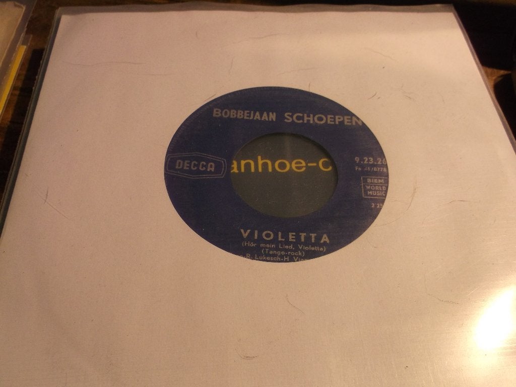 bobbejaan schoepen Violetta 106//, Gebruikt, 7 inch, Single, Ophalen of Verzenden