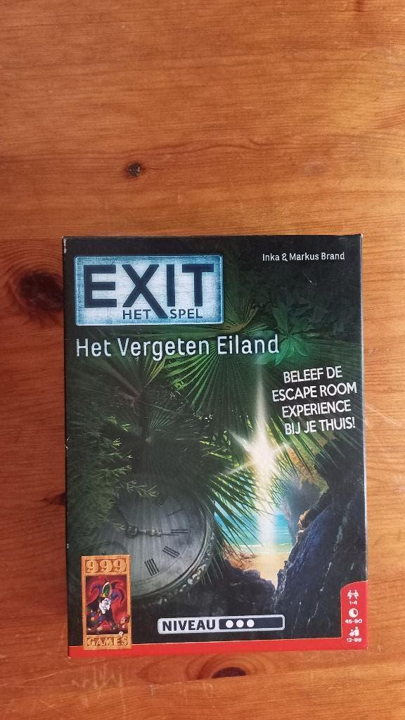 Exit Het Vergeten Eiland op Niveau 3 (nieuw), Vijf spelers of meer, Ophalen of Verzenden, Nieuw