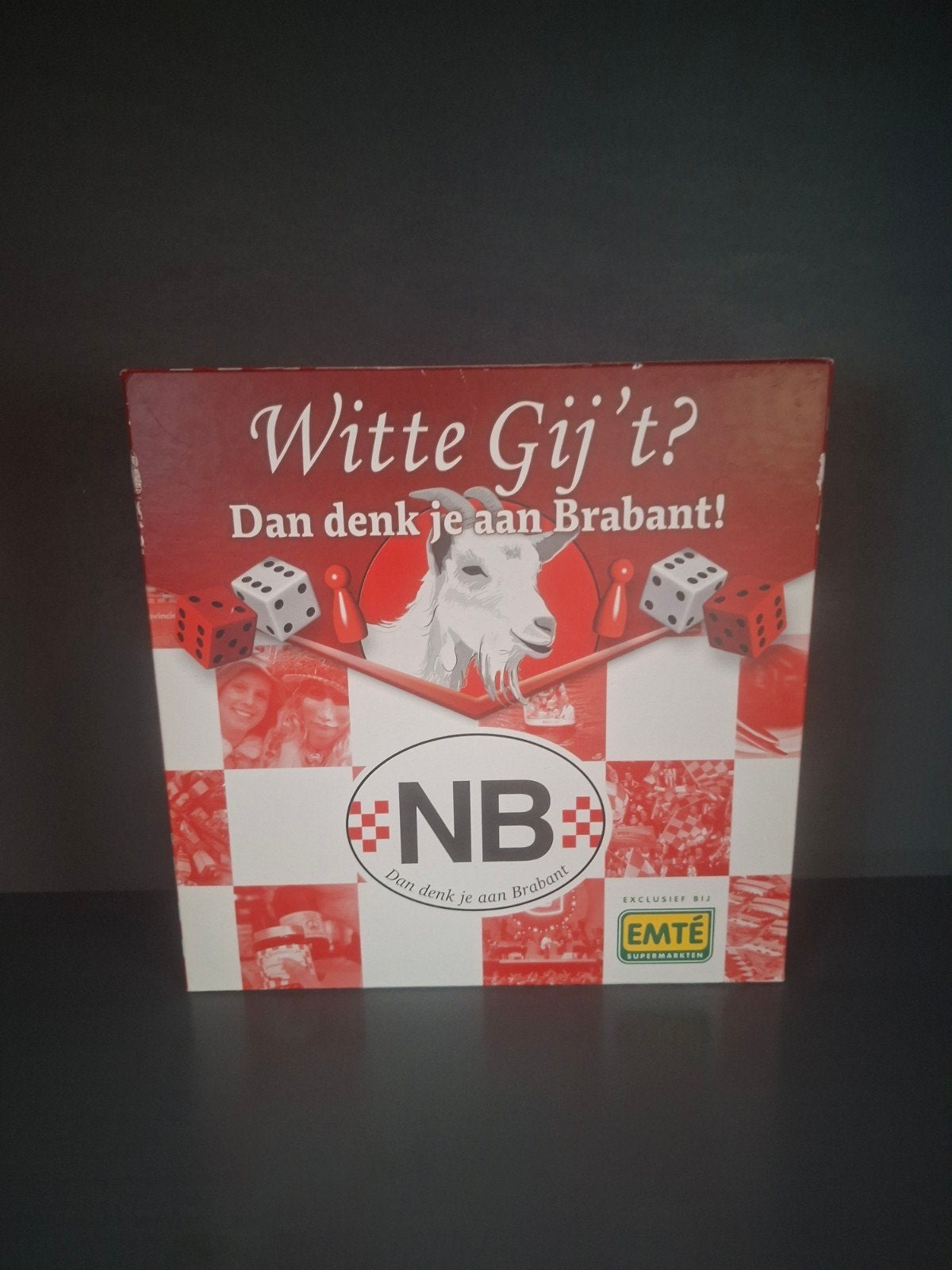 Witte Gij 't? Dan denk je aan Brabant! bordspel, Een of twee spelers, Ophalen of Verzenden, Zo goed als nieuw, Identity Games